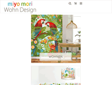 Tablet Screenshot of miyo-mori.com